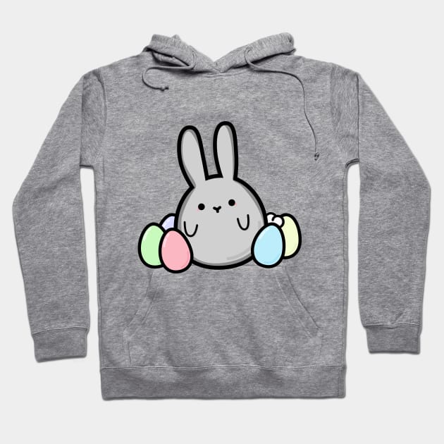 Cute Easter Bunny Hoodie by happyfruitsart